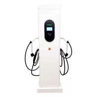 עמדת טעינה עמוד 2 שקעים 2x22KW AC