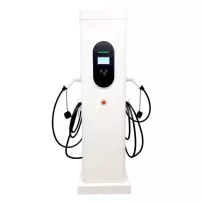 עמדת טעינה עמוד 2 שקעים 2x22KW AC