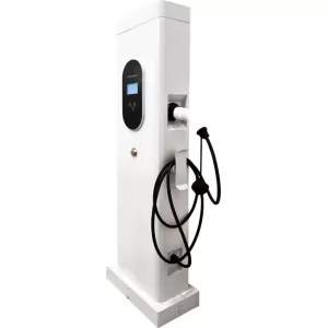 עמדת טעינה עמוד 2 שקעים 2x22KW AC