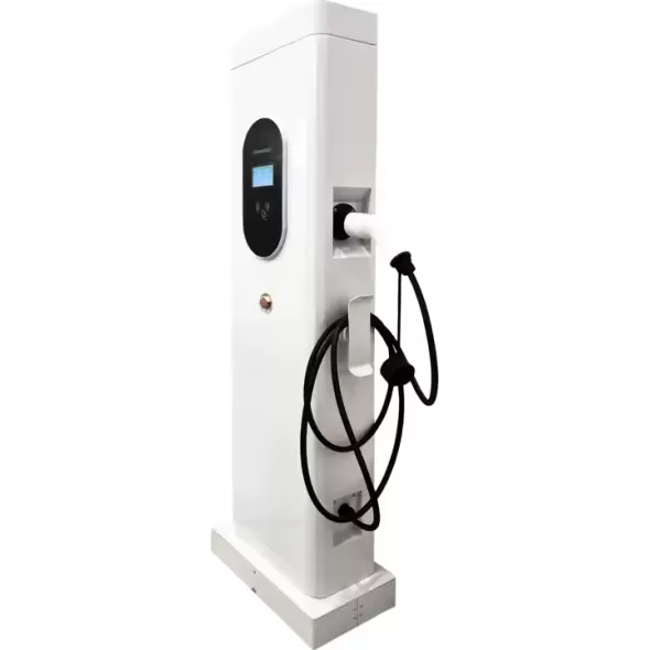 עמדת טעינה עמוד 2 שקעים 2x22KW AC